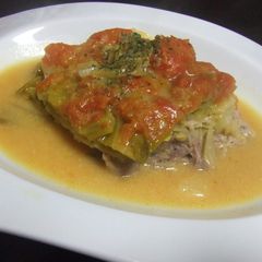 A picture of Stewed Cabbage and Pork Mille-Feuille.