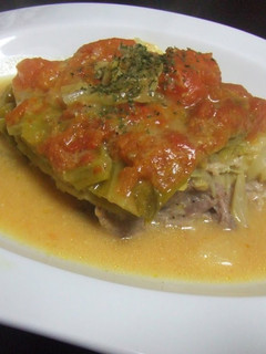 A picture of Stewed Cabbage and Pork Mille-Feuille.