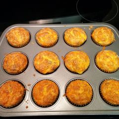 A picture of Sausage Cheddar Egg Muffins.