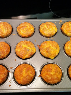 A picture of Sausage Cheddar Egg Muffins.