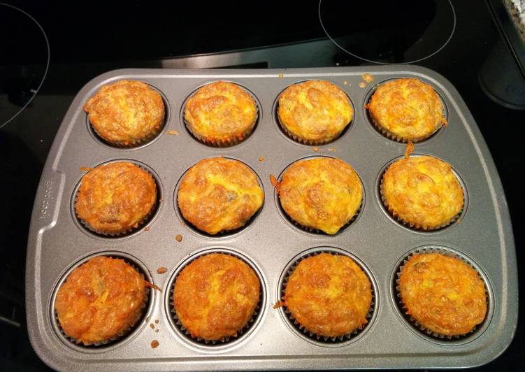 Get Fresh With Sausage Cheddar Egg Muffins