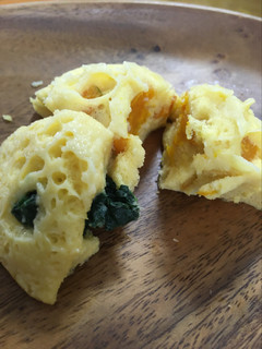 A picture of Microwave Steamed Bread with Flour, Toddler-Friendly, Vegetables.