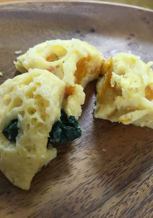 A picture of Microwave Steamed Bread with Flour, Toddler-Friendly, Vegetables.