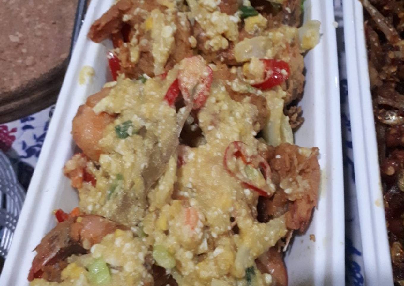 Udang telur asin