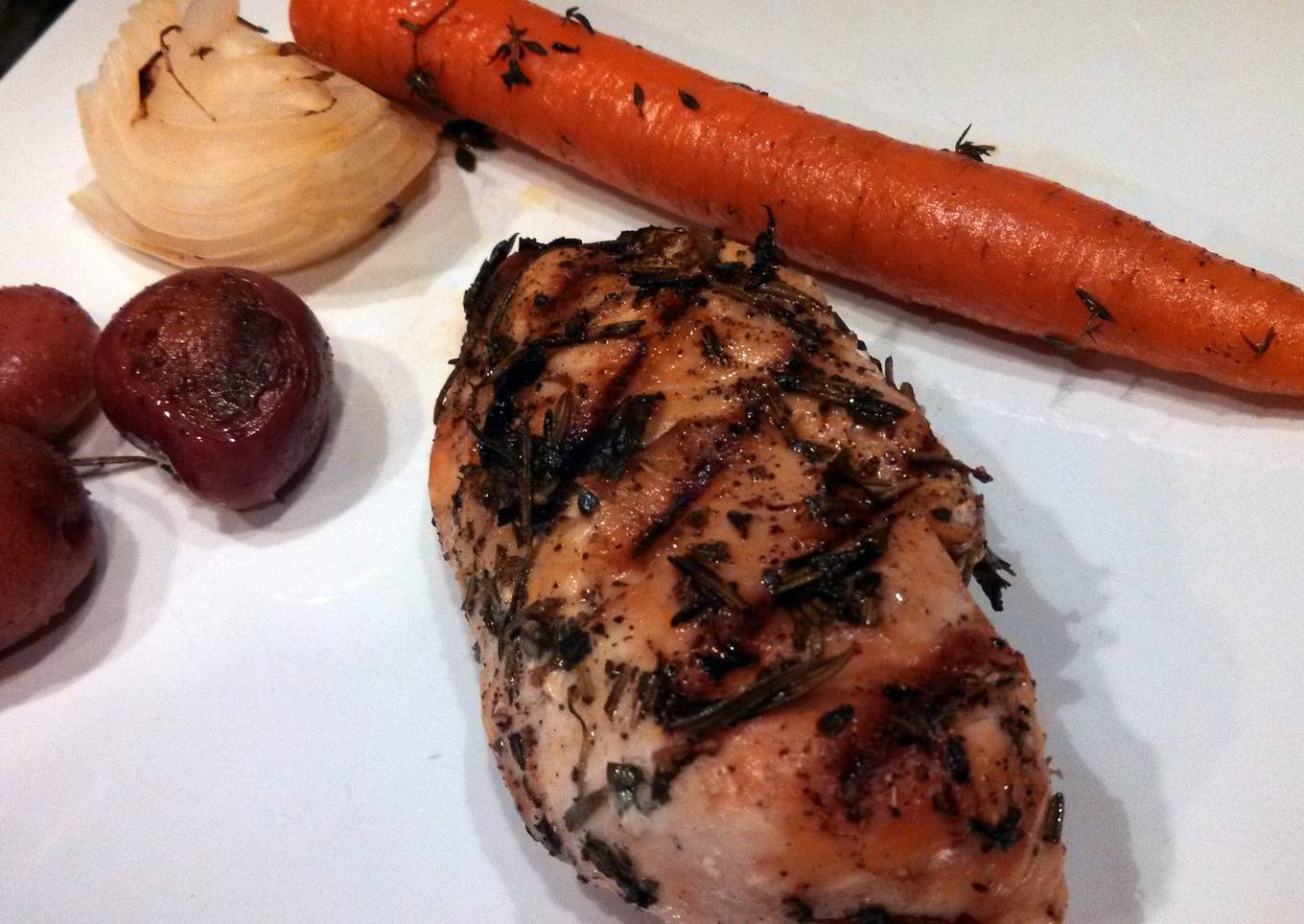 Herb Grilled Chicken Dinner