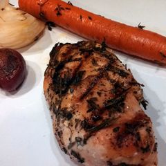 A picture of Herb Grilled Chicken Dinner.