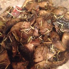 A picture of Sauted Mushroom & Caramelized Shallots.