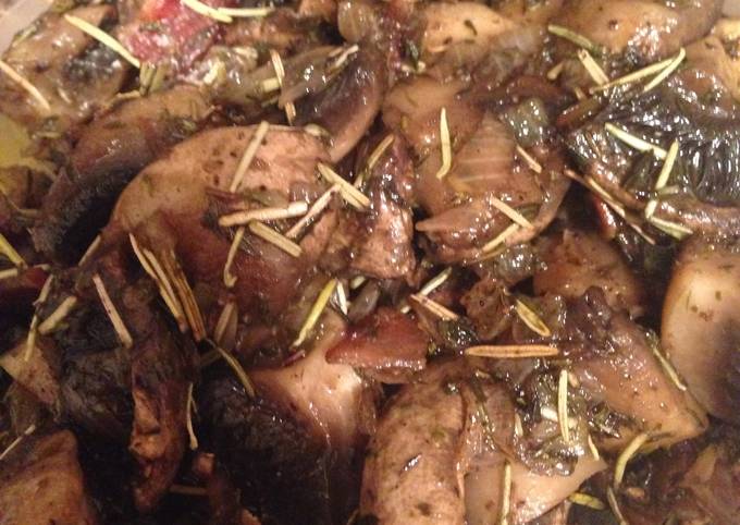 Sauted Mushroom & Caramelized Shallots