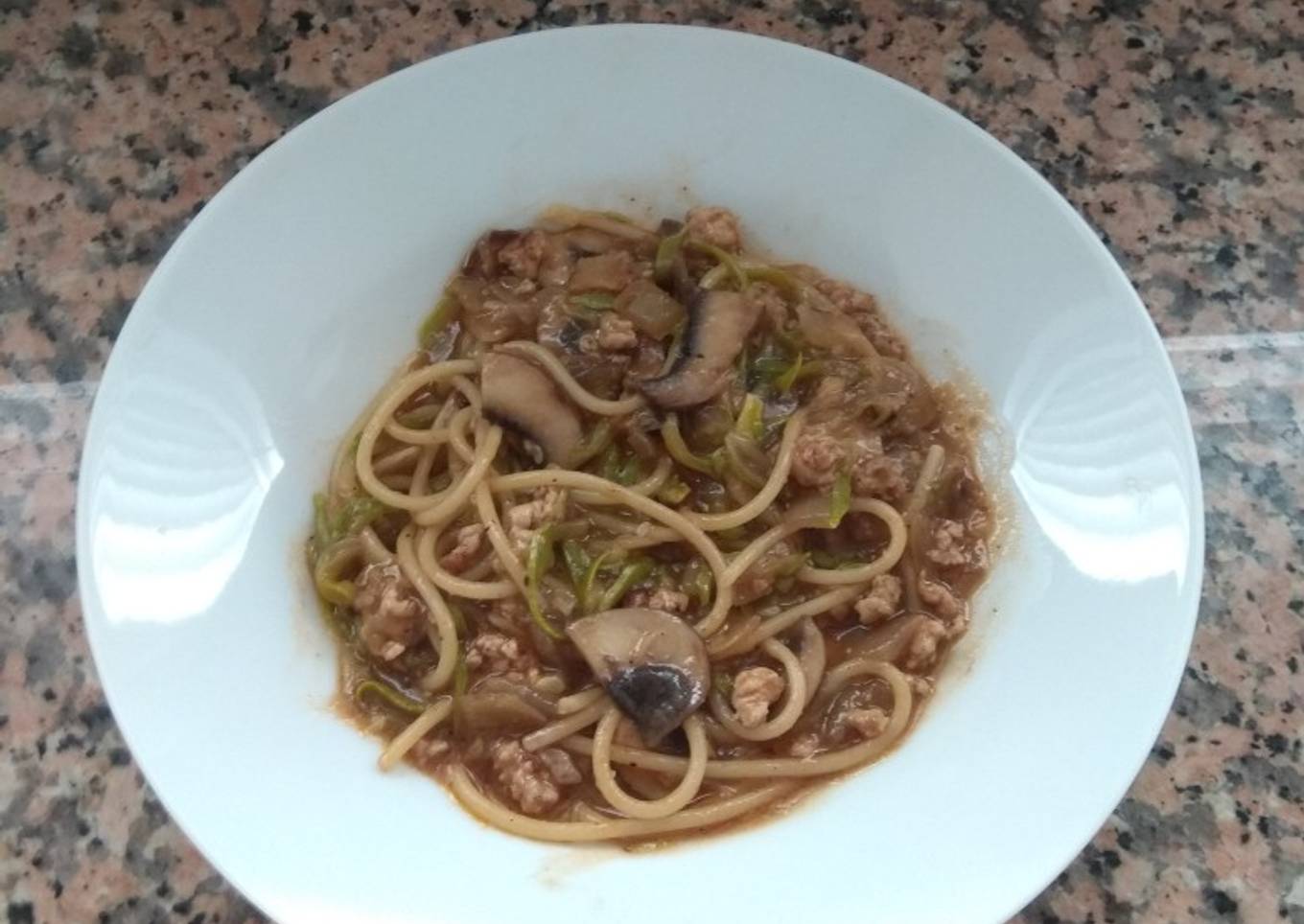 Espaguetis de calabacín