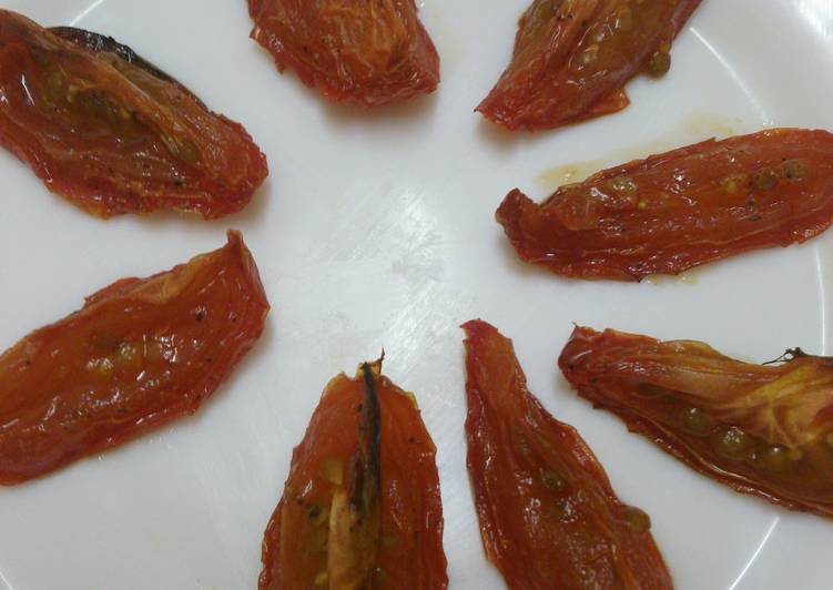 Recipe of Super Quick Homemade Slow Roasted Tomatoes.