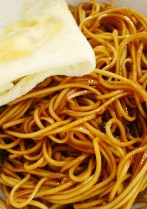 A picture of Sweet and spicy egg noodle.