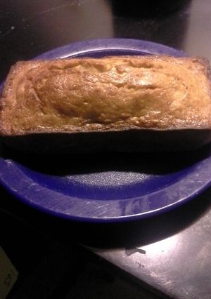 A picture of Nana's Banana Nut Bread.