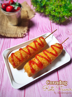 Foto resep Corndog Roti Tawar