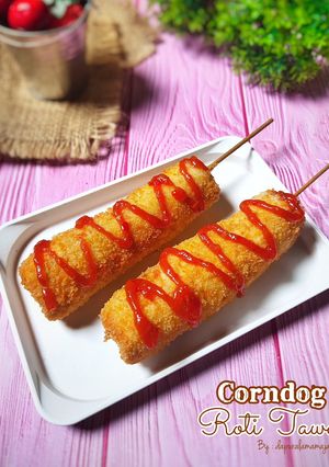 Foto resep Corndog Roti Tawar