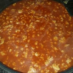 A picture of Quick Hamburger casserole.