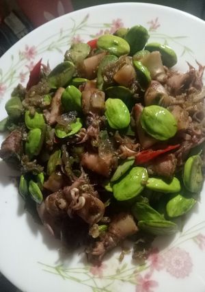 Foto resep Cumi asin feat pete