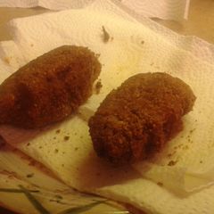 A picture of Dutch croquettes.