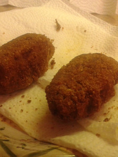 A picture of Dutch croquettes.