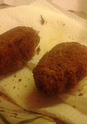 A picture of Dutch croquettes.