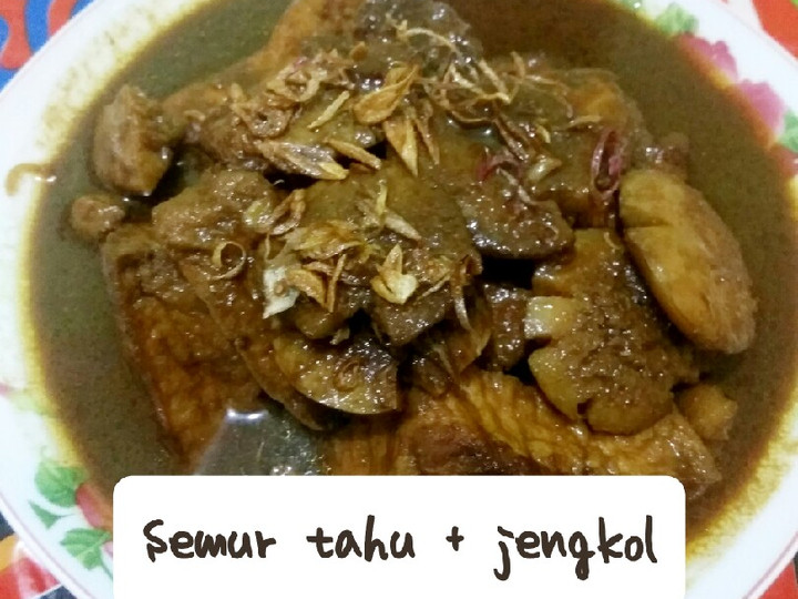Bagaimana Membuat Semur tahu + jengkol Anti Gagal