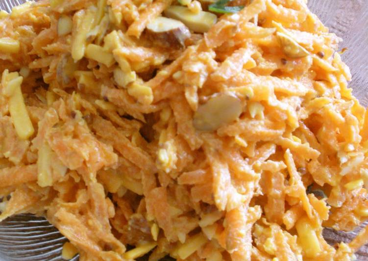 Recipe of Super Quick Homemade Carrot Salad (Great For Sandwiches)