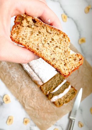A picture of Banana bread.