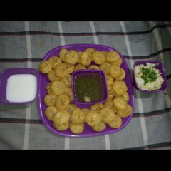 Pani puri and Dahi puri A picture of Pani puri and Dahi puri.