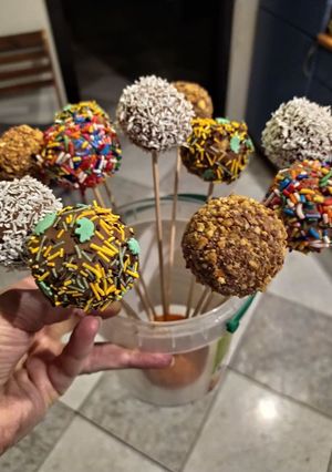 Zdjęcie przepisu Cakepops.