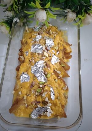 A picture of Shahi tukre.