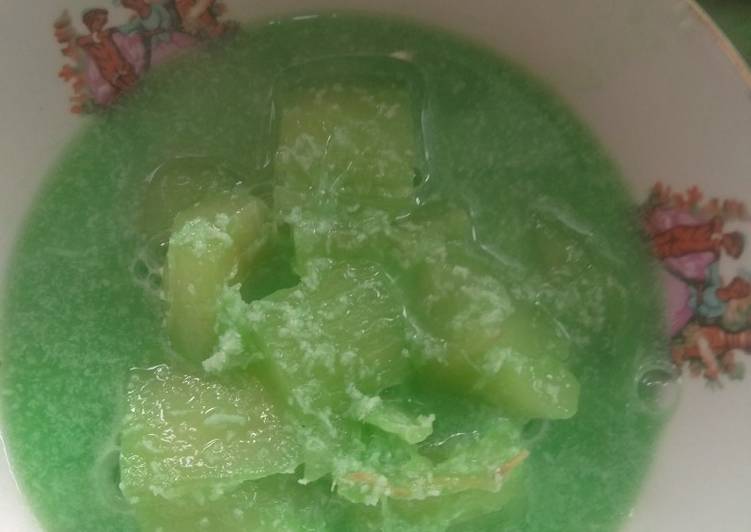 Resep Kolak singkong pandan, Bisa Manjain Lidah