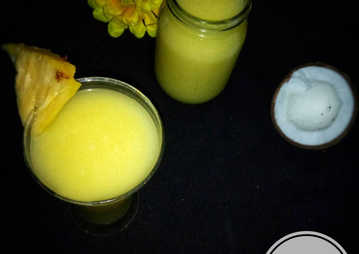 Pineapple and Coconut juice