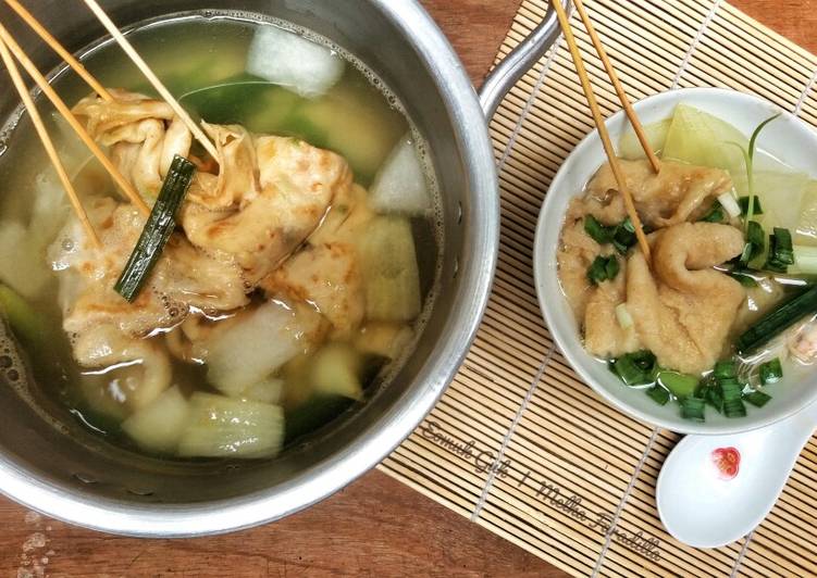 Eomuk-Guk (Korean Fish Cake)