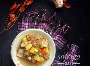 Foto resep Sop Daging iga Sapi resep otentik mertua