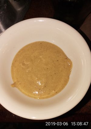 صورة لوصفة طريقة عمل الطحينه الخام 😋