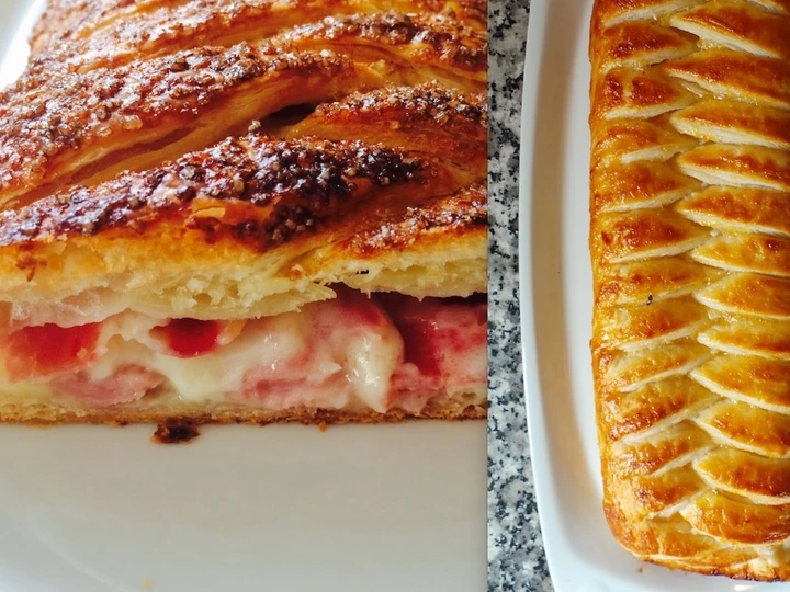 Cómo Hacer Trenza de lacón y queso  que Delicioso