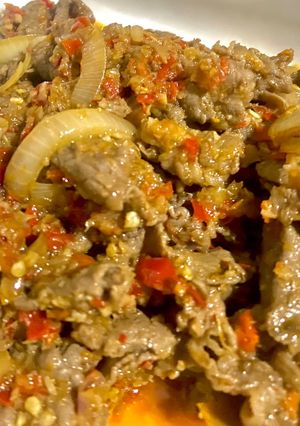 Foto resep Beef slice pedas