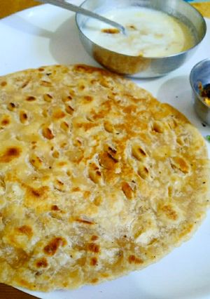 राजस्थानी खूबा रोटी (rajasthani khoba roti recipe in Hindi) रेसिपी मुख्य फोटो