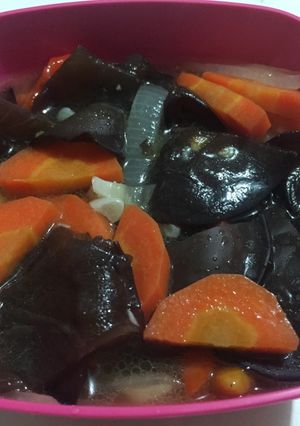 Foto resep Tumis Jamur Kuping & Wortel
