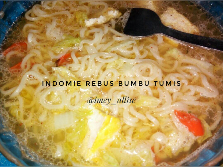 Langkah Mudah untuk Menyiapkan Indomie rebus bumbu tumis Anti Gagal