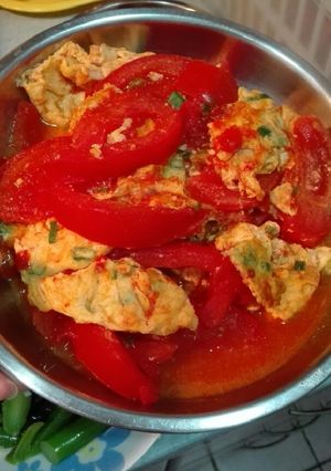 Foto resep Telor tumis tomat