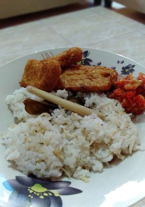 Foto resep Nasi liwet rice cooker