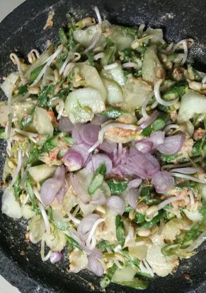 Foto resep Karedok dengan bahan seadanya
