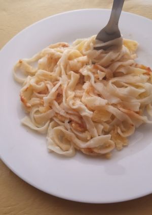 Una foto de Fideos caseros
