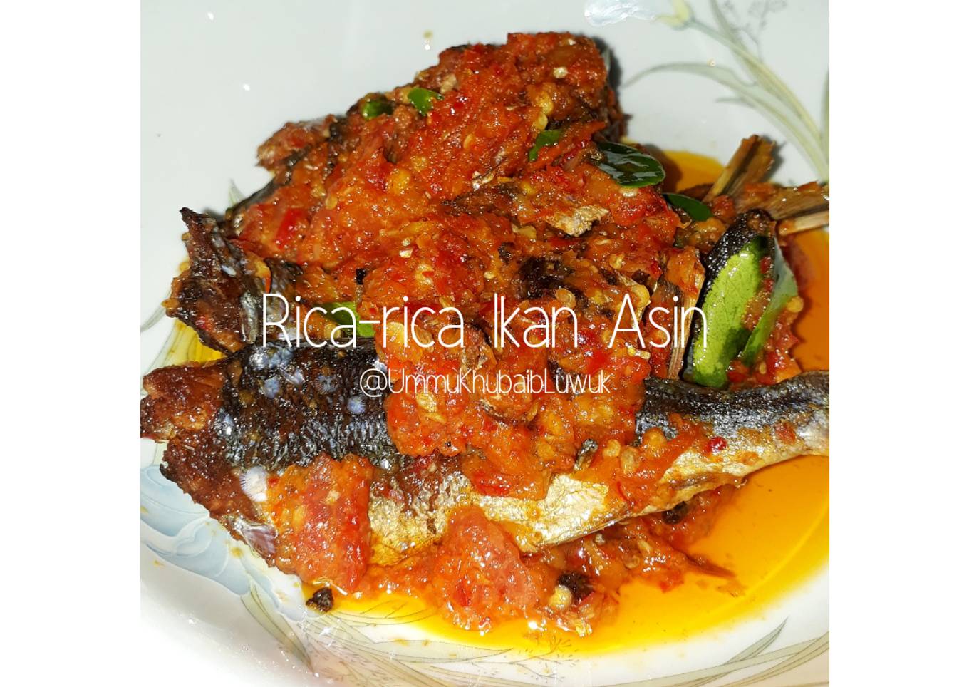 Resep Rica-rica Ikan Asin Anti Gagal