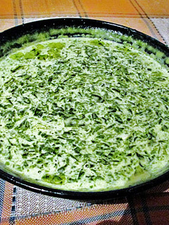 Una foto de Crema de espinaca a la nata Rumania