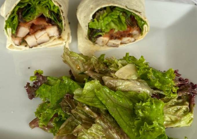 Recipe of Speedy Chicken Wrap