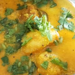 A picture of Dahi wale Aloo.