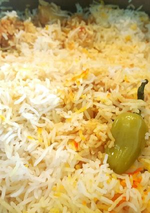 A picture of Homemade Chicken Biryani 😍.