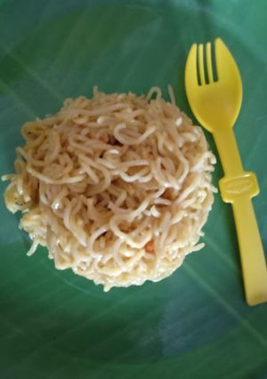 A picture of Masala maggi.