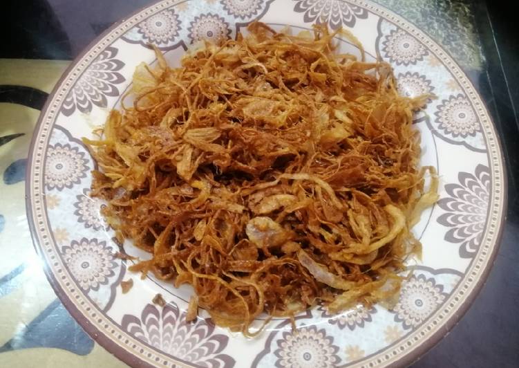 Birista/Deep Fried Sliced Onions